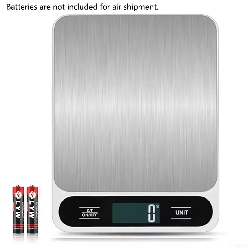 Digital Kitchen Scale With LED Display Waterproof Design - Smarsty