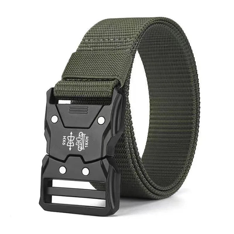 Tactical Canvas Belt Mens Military Outdoor Waistband - Smarsty