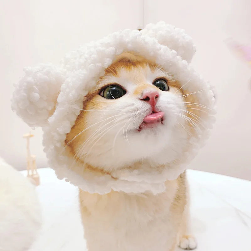 Lion Mane Wig Hat for Dogs and Cats - Smarsty