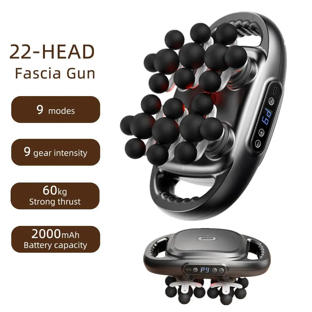 High-Frequency Vibration Body Massage Gun for Muscle Relief - Smarsty
