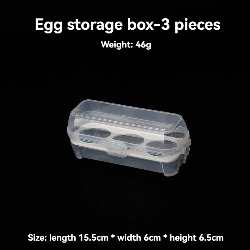 Outdoor Shockproof Egg Box Storage Box, Portable Camping Shatterproof Egg Tray, Home Plastic Protection Box, Travel Shatterproof by Smarsty