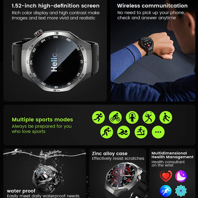 Huawei GT5 Pro Smart Watch with AMOLED Display and GPS - Smarsty