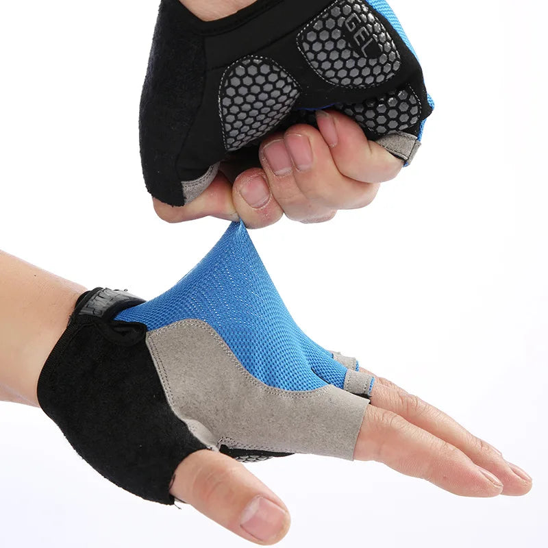 Breathable Anti Slip Cycling Gloves Half Finger - Smarsty