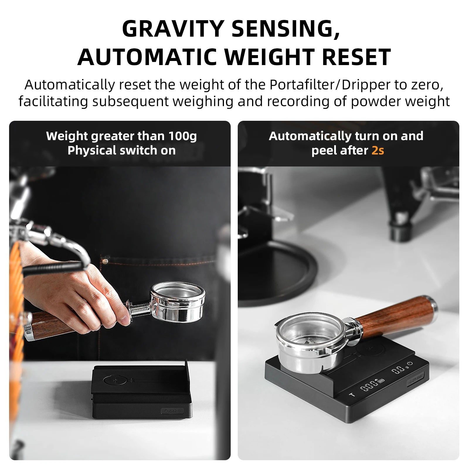 High Precision Digital Coffee Scale with LED Display - Smarsty