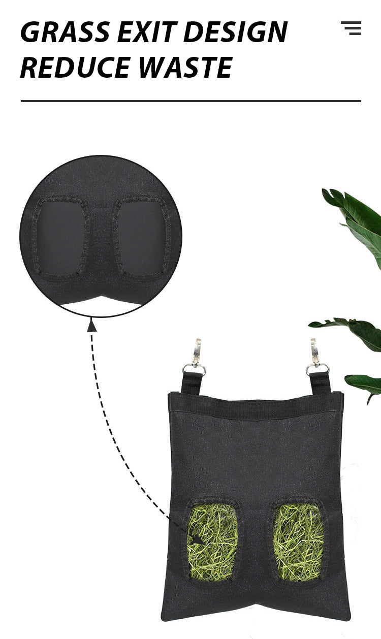 Durable Hanging Rabbit Hay Bag Feeder Container - Smarsty
