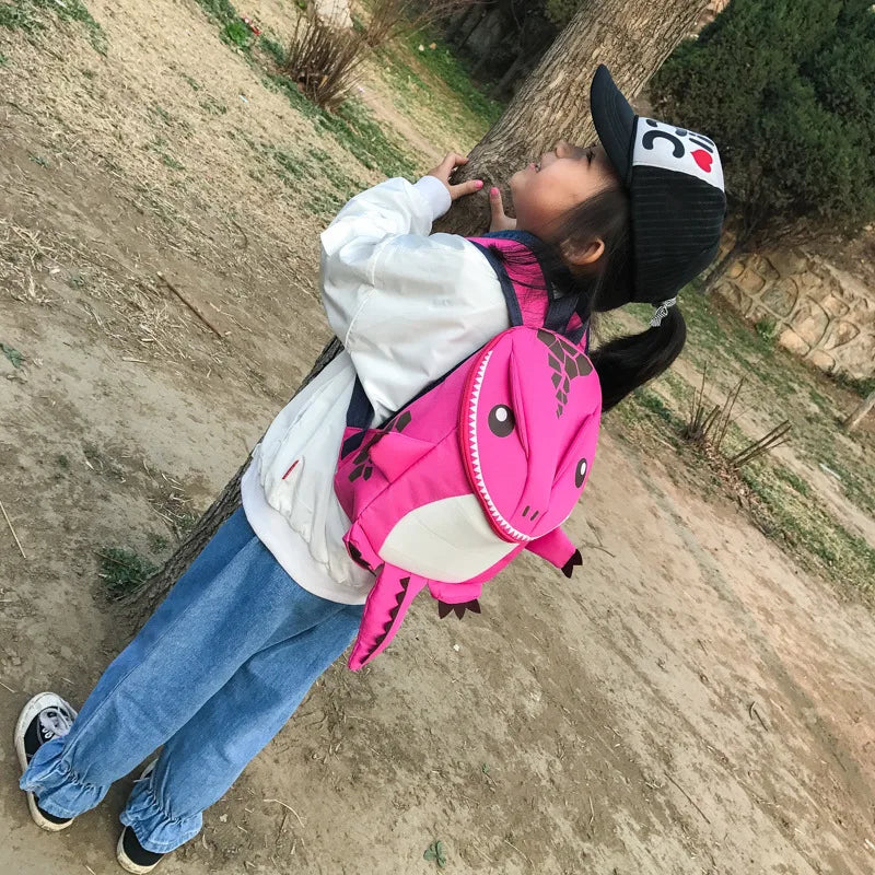 Dinosaur Kids Backpack Waterproof Oxford School Bag - Smarsty