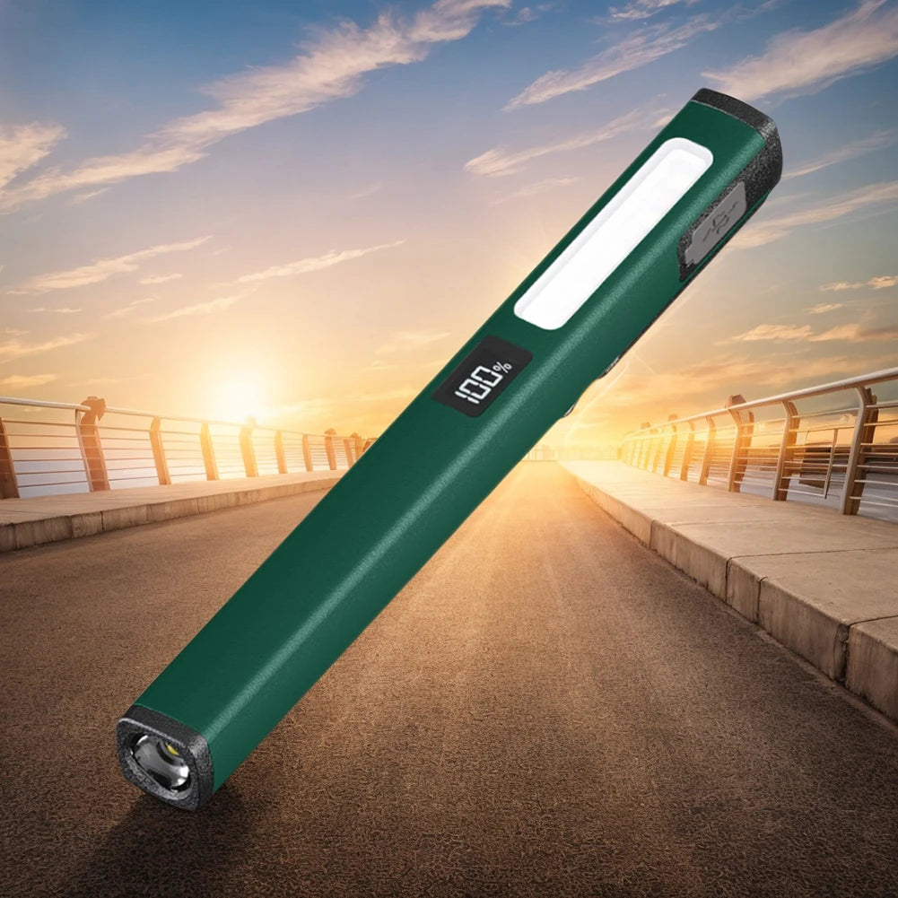 LED+SMD Mini Nursing Flashlight with Pen Clip Work Inspection Flashlight 400mAh Pocket Penlight Torch for Doctor Nurse Diagnosis