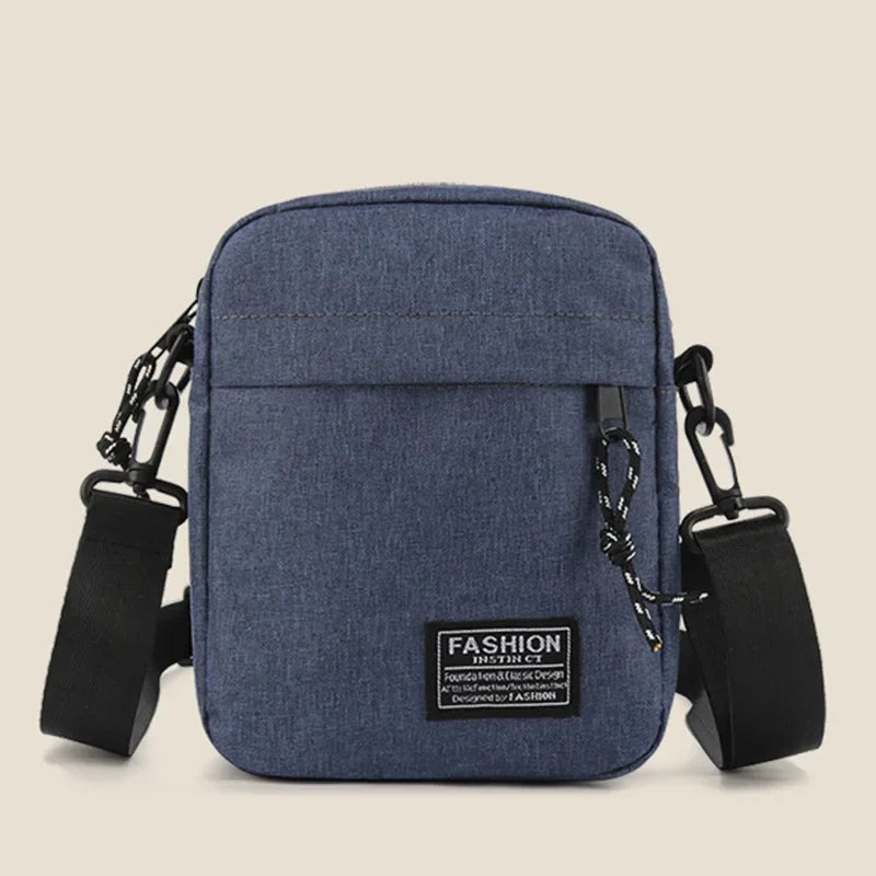 Compact Square Crossbody Bag With Oxford Cloth Durability - Smarsty