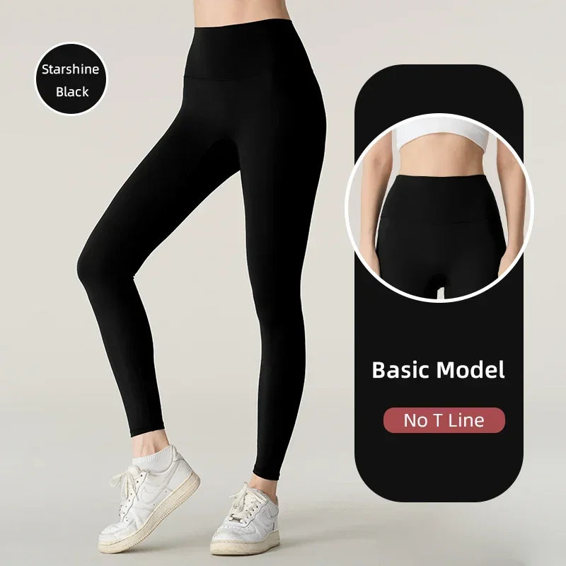 2024 Hot Sale Fitness Lenggings Female Full Length Leggings Running Pants Comfortable And Formfitting Yoga Pants Workout Legging - Smarsty