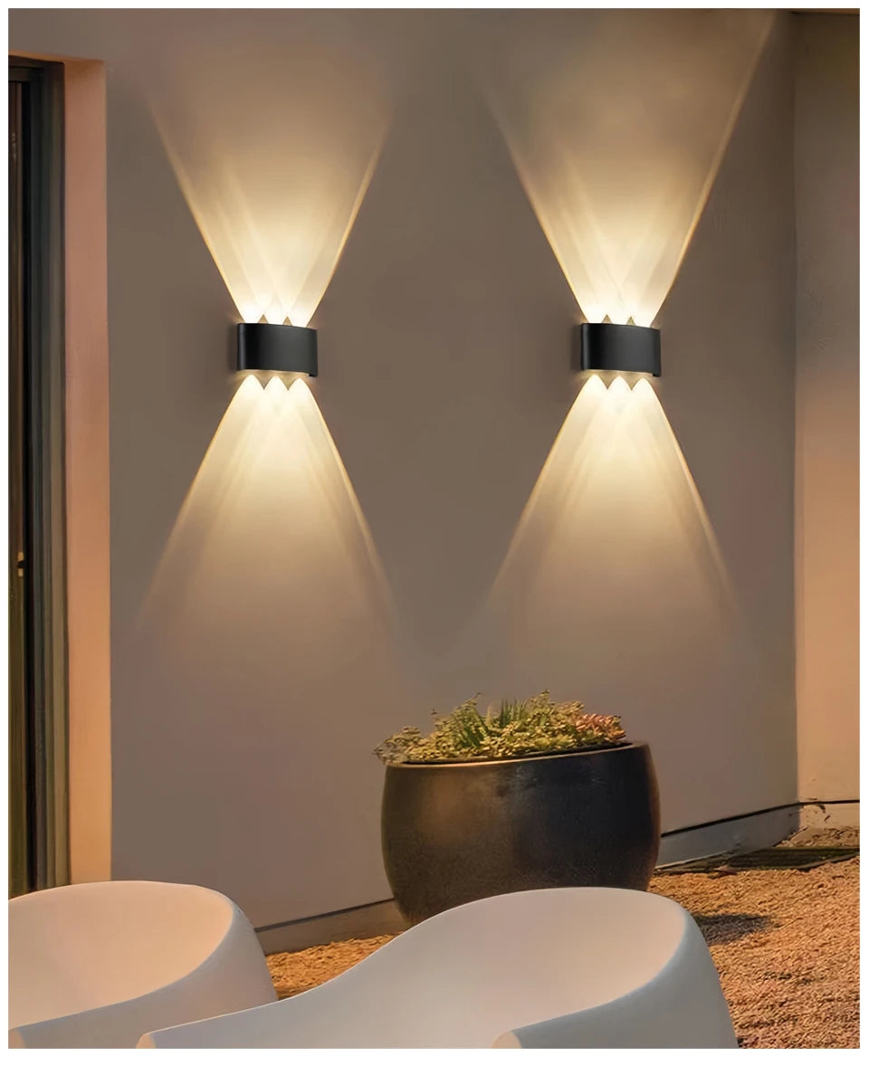 Waterproof LED Wall Lamp for Indoor and Outdoor Use - Smarsty