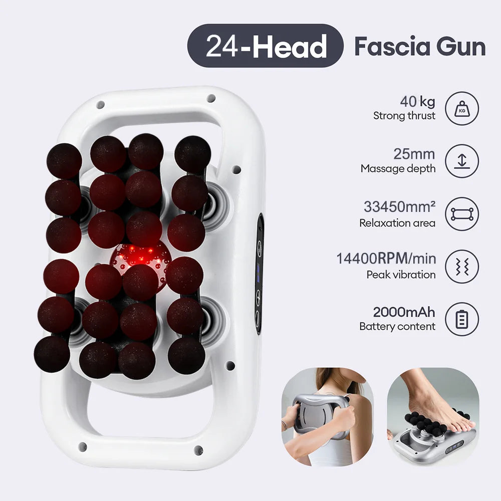 High-Frequency Vibration Body Massage Gun for Muscle Relief - Smarsty
