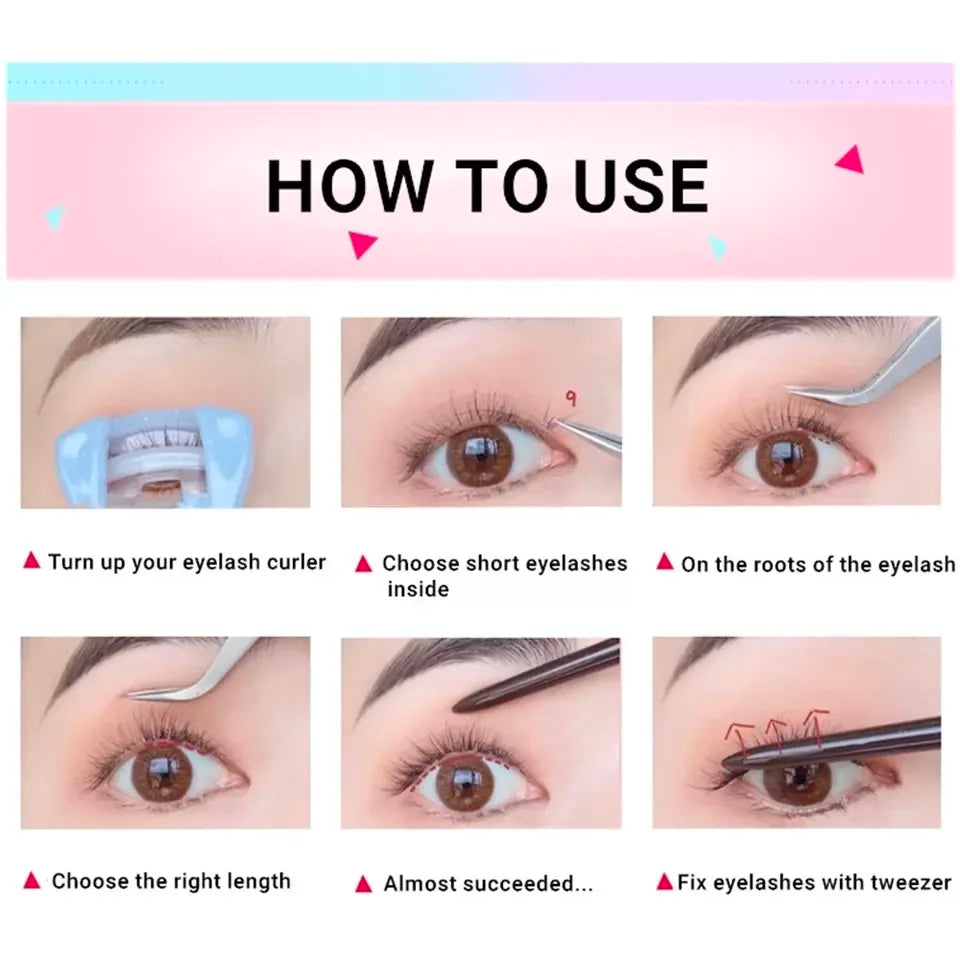 Self-Adhesive Eyelash Kit for Natural Glam Looks - Smarsty