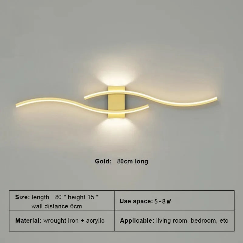 Minimalist LED Wall Lamp for Stylish Indoor Lighting - Smarsty