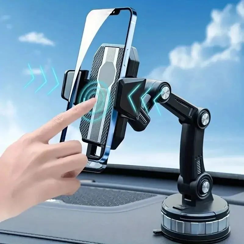 Universal Car Phone Holder Mount With Strong Suction Cup - Smarsty