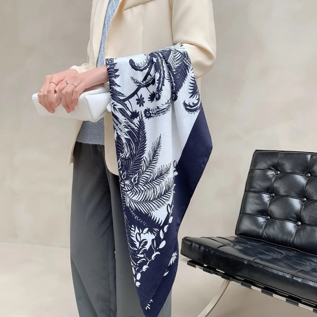 Luxury Women's Spring Scarf Soft Polyester Shawl - Smarsty