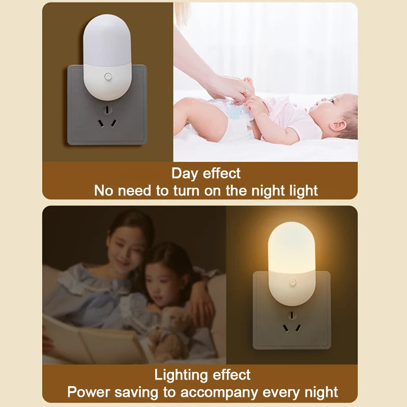 LED Bedside Lamp Mini Night Light for Kids - Smarsty