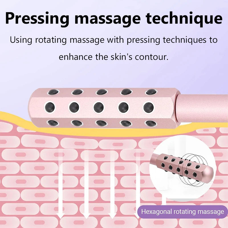 24 Germanium Face Massage Roller for Skin Care - Smarsty