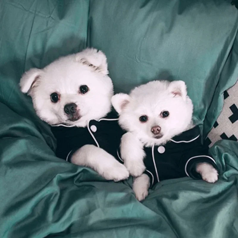 Summer Dog Pajamas for Small Dogs Comfortable Pet Clothing - Smarsty