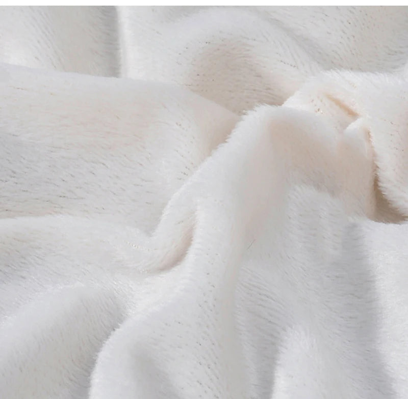 Winter Kids Hat Set Warm Beanie Scarf Gloves Pompom Fleece - Smarsty