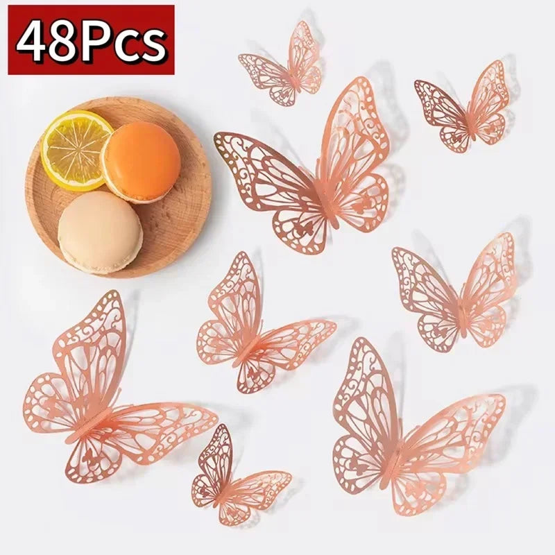3D Butterfly Wall Stickers for Home Decor - Smarsty
