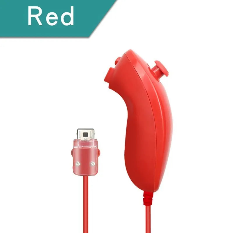 Wired Nunchuck Controller for Nintendo Wii Gaming - Smarsty