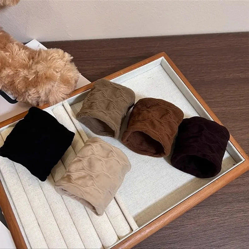 Thick Widen Hair Ties Set Secure Hold Scrunchies For Women - Smarsty