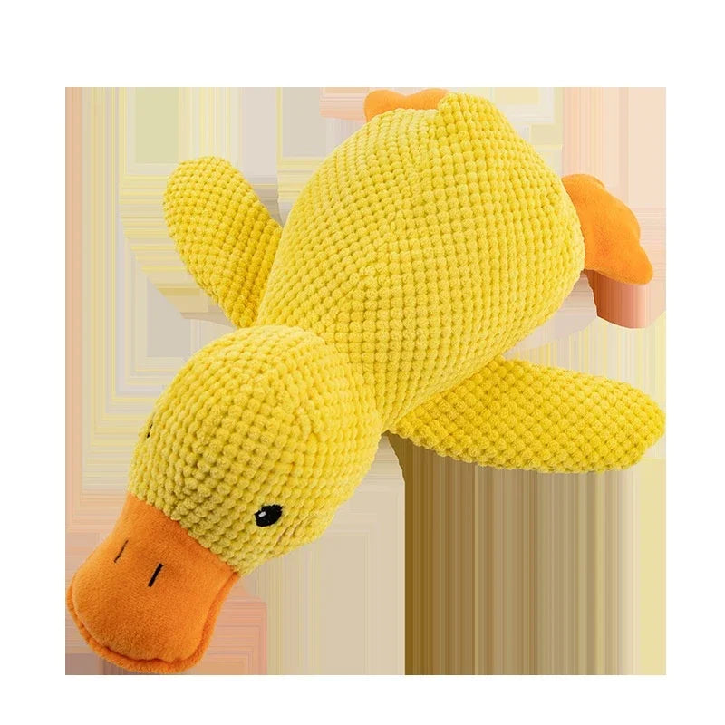 Plush Dog Toy Duck for Teeth Grinding Relief - Smarsty