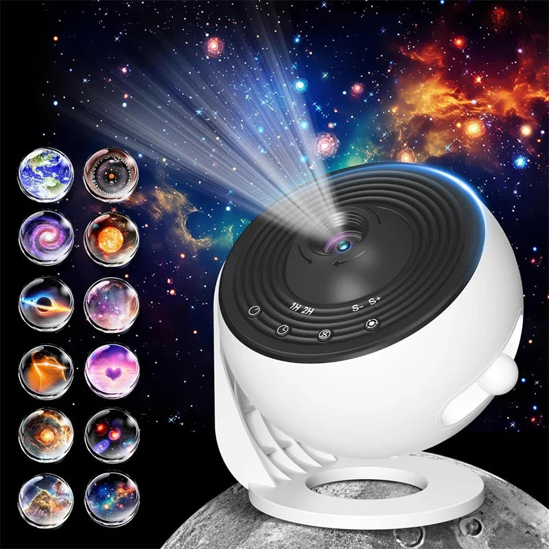 Galaxy Projector Night Light with 360 Degree Rotation - Smarsty