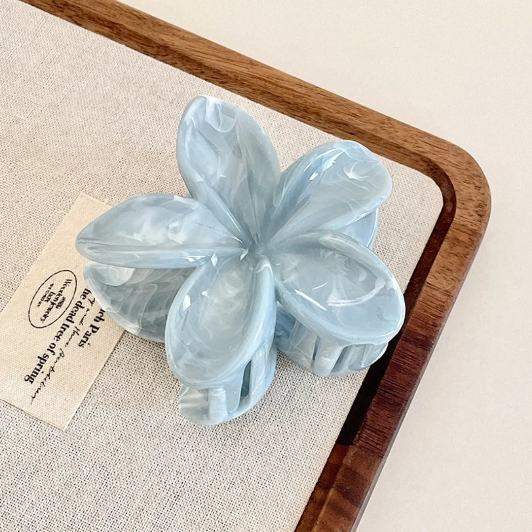 Floral Hair Clip With Secure Grip Fresh Sweet Design - Smarsty