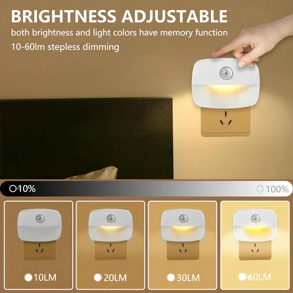 Smart Motion Sensor LED Night Light for Home Use - Smarsty