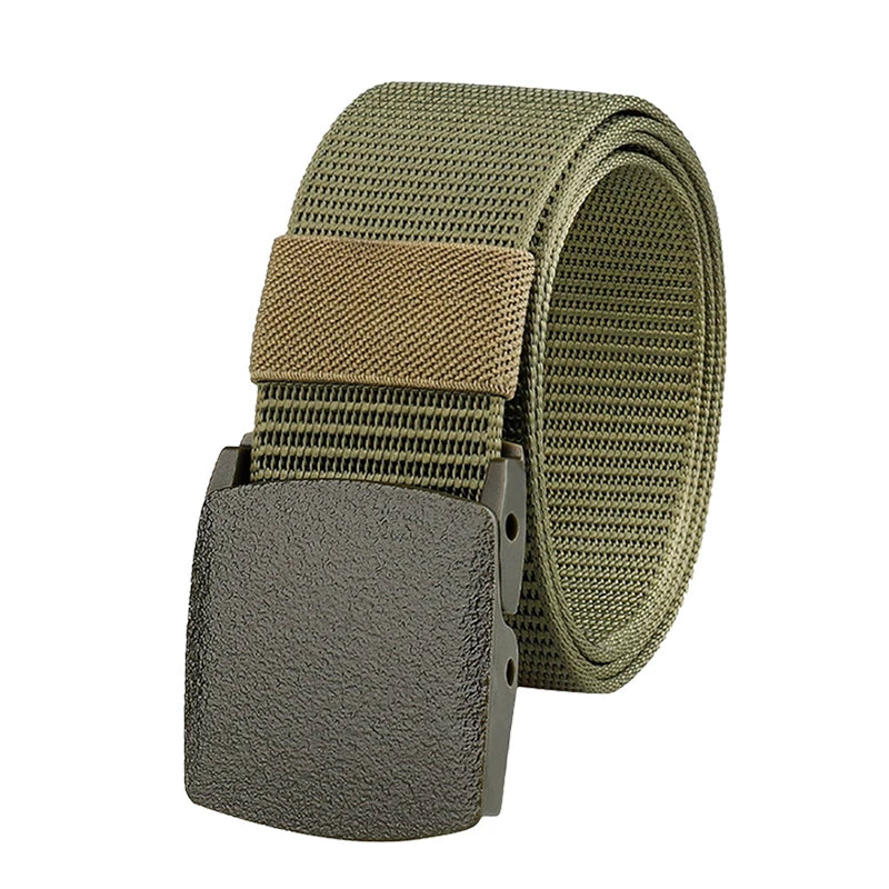 Durable Casual Canvas Belt With Easy Adjust Buckle - Smarsty