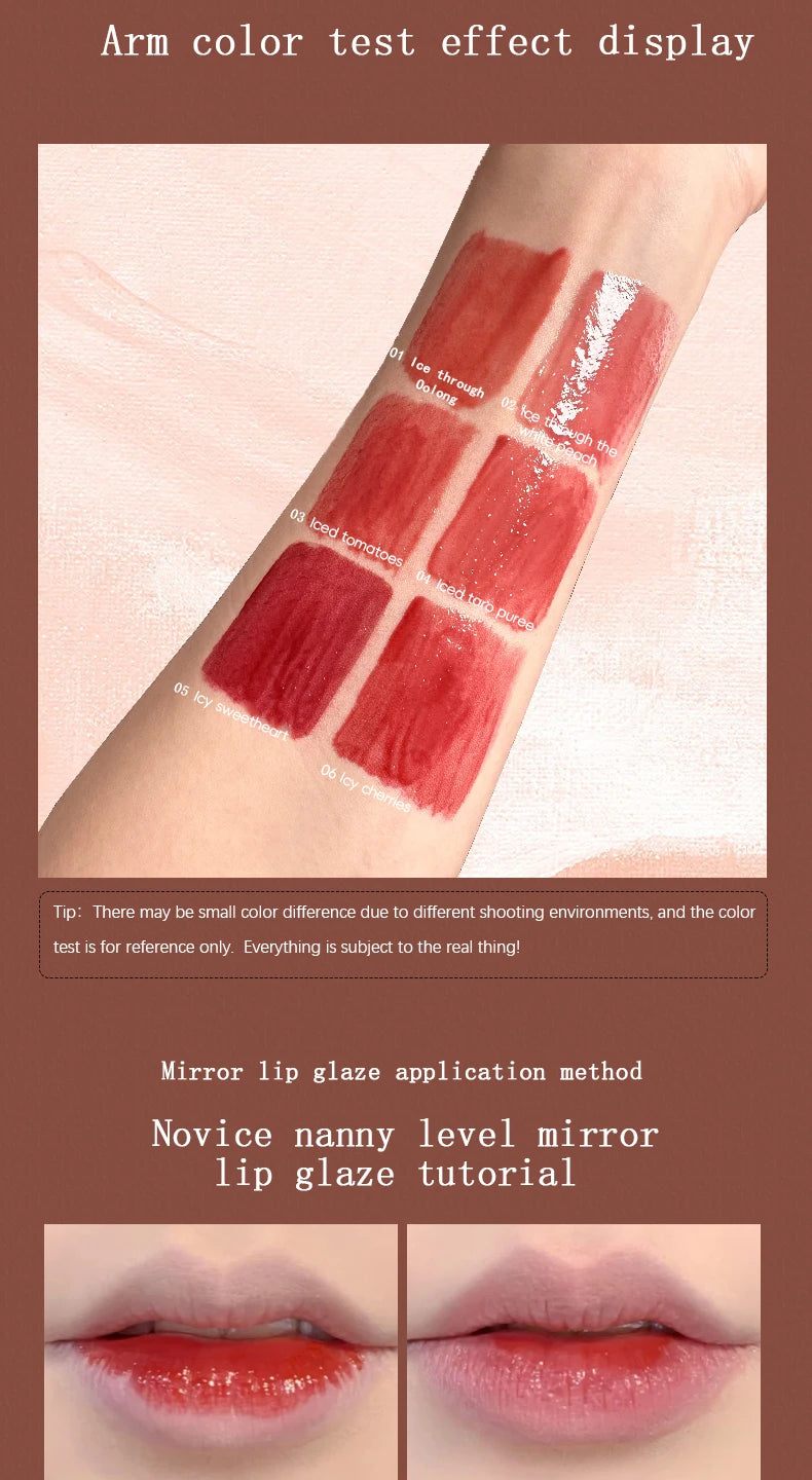 Long-Lasting Waterproof Lip Gloss for Hydrated Lips - Smarsty
