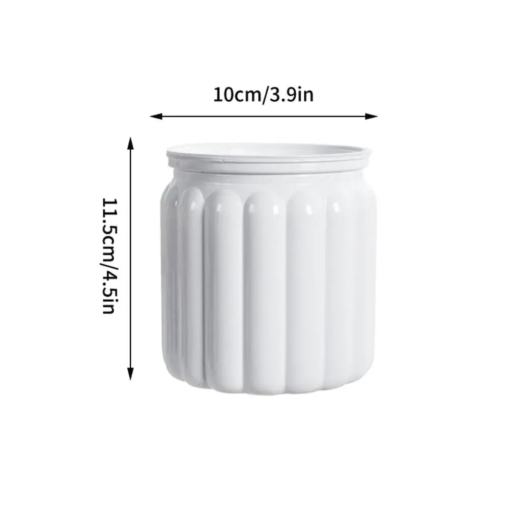 New Self Watering Hydroponic Plants Pot Plastic Removable Mini Succulent Planter Tabletop Vase Office Bonsai Decor