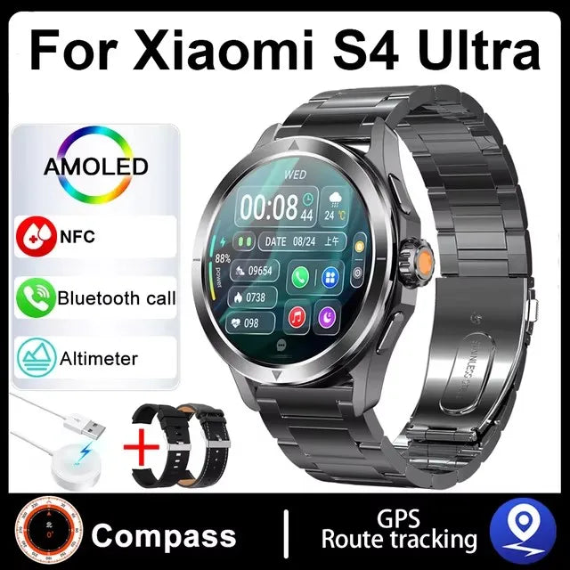 Xiaomi S4 Ultra Smart Watch With GPS Waterproof Sports Features - Smarsty