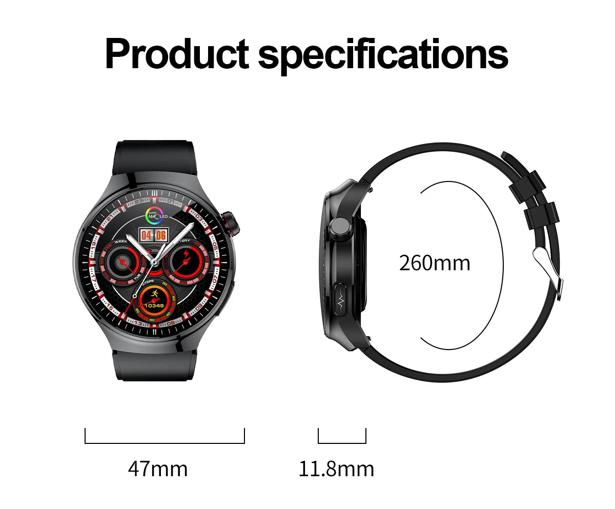 2025 Smart Health Watch with Blood Oxygen and ECG - Smarsty