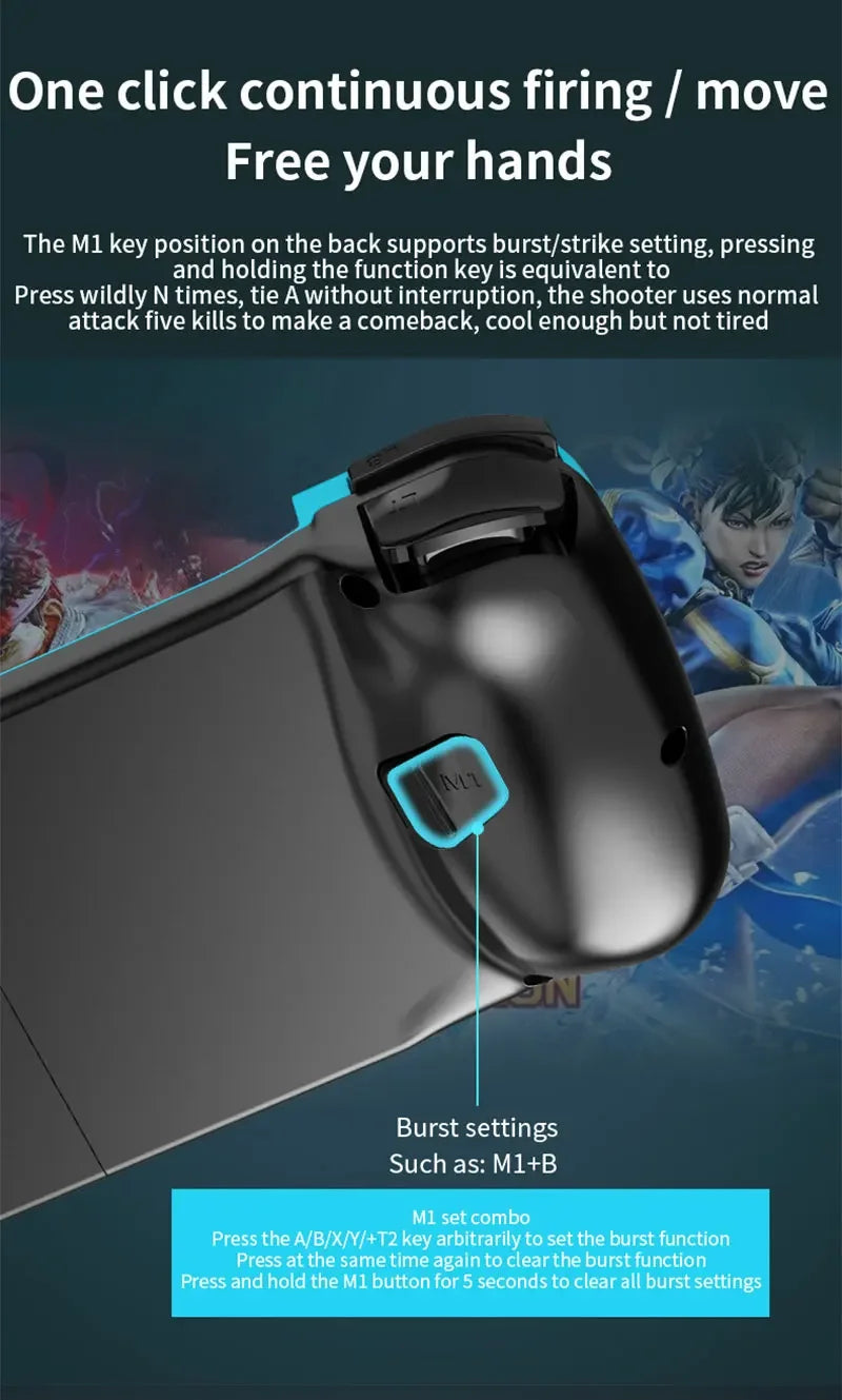 D3 Wireless Bluetooth Game Controller For Mobile Gaming - Smarsty