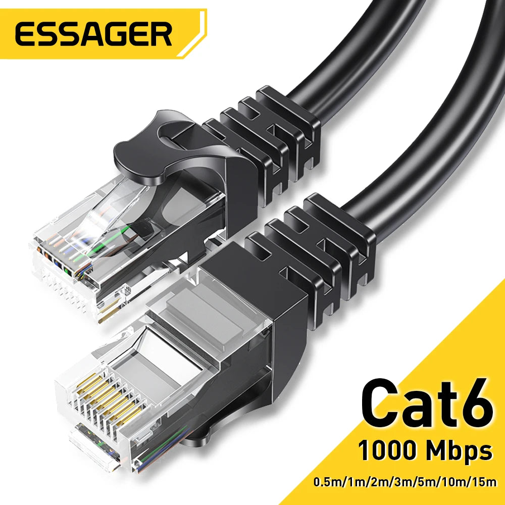 Essager Cat6 Ethernet Cable for High Speed Networking - Smarsty