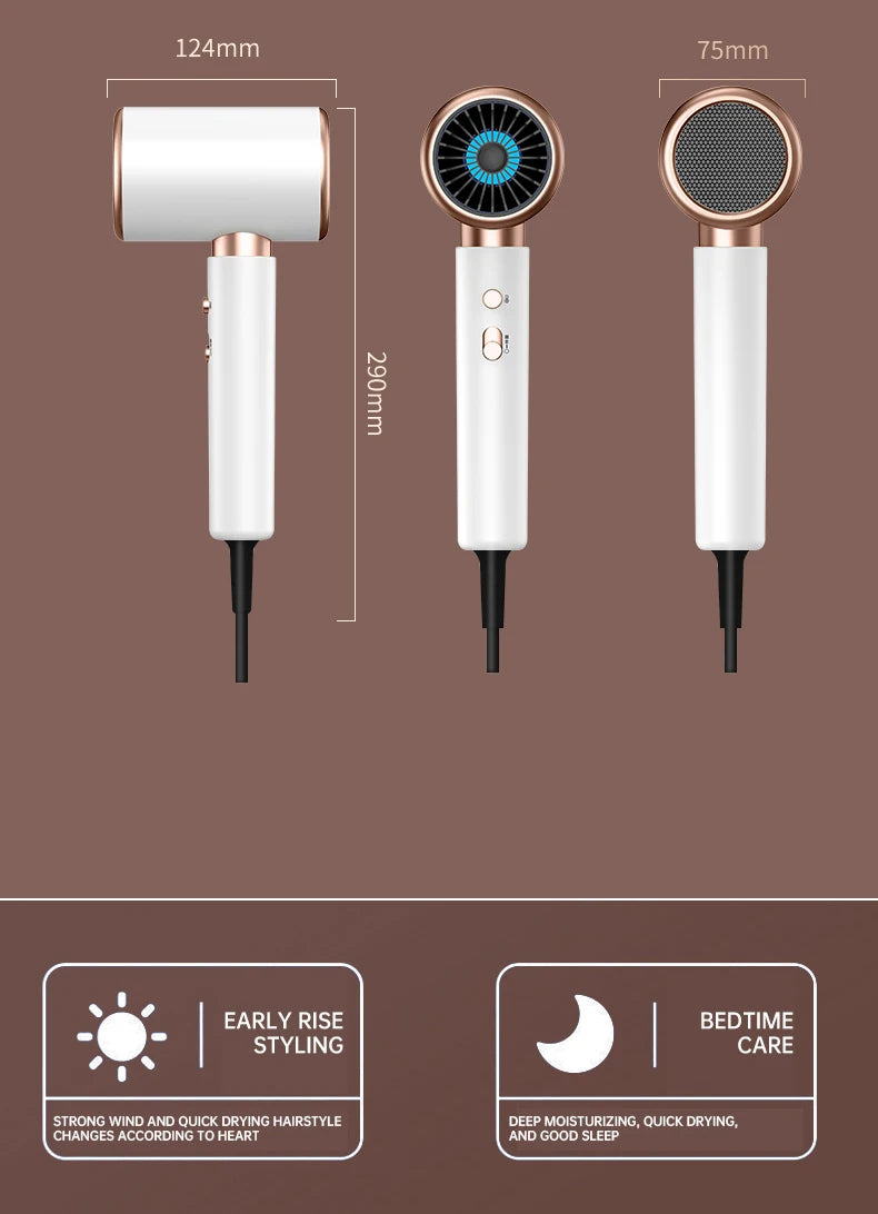 High-Speed Hair Dryer with Low Noise Technology - Smarsty