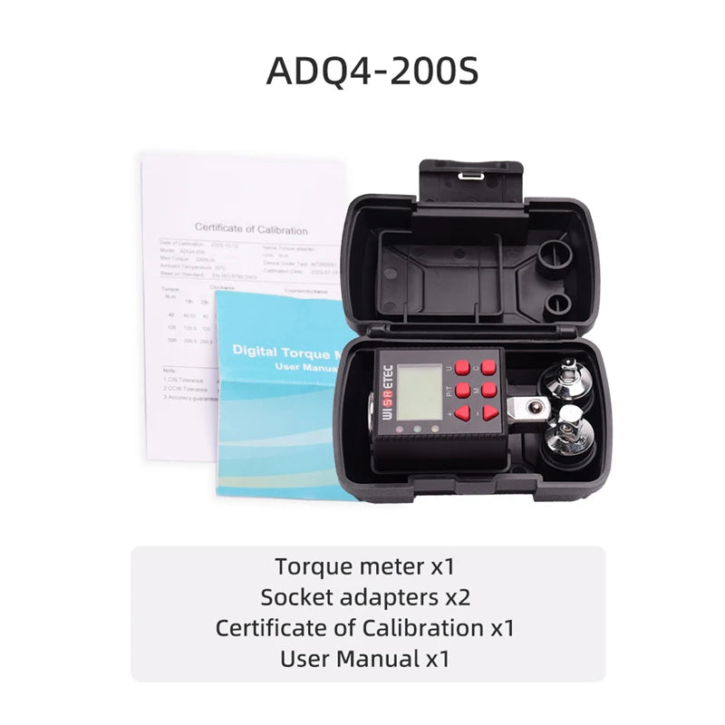 Digital Torque Meter Adjustable Professional Electronic Wrench - Smarsty