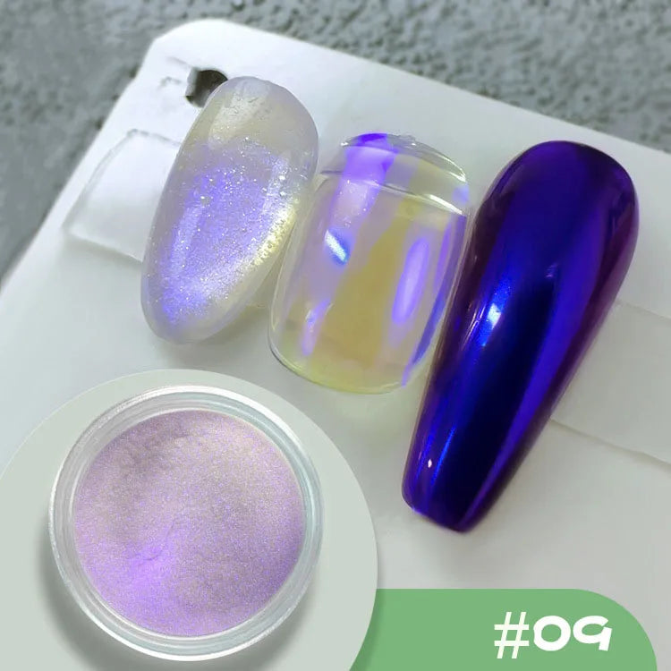 Pearl Effect Nail Powders for Stunning Mermaid Nails - Smarsty