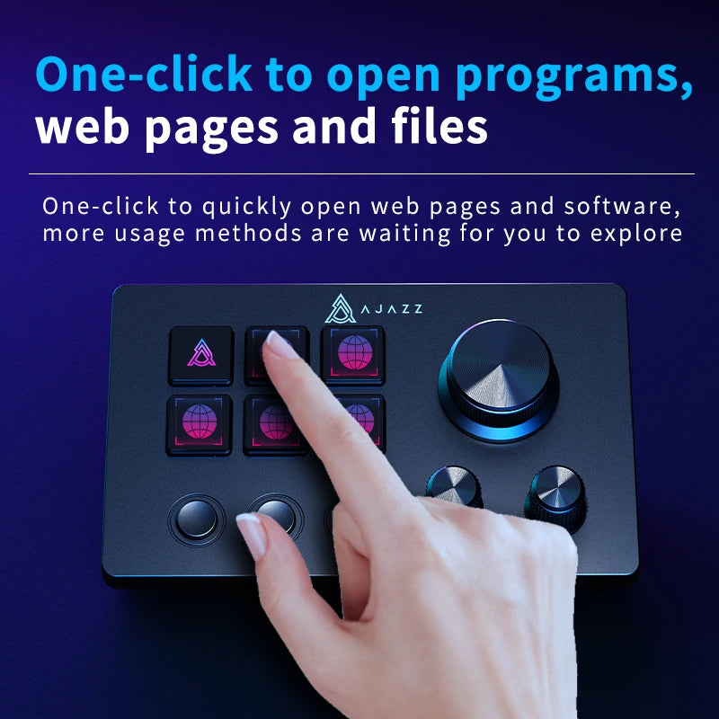 Programmable Macro Keyboard With 12 Keys For Gaming