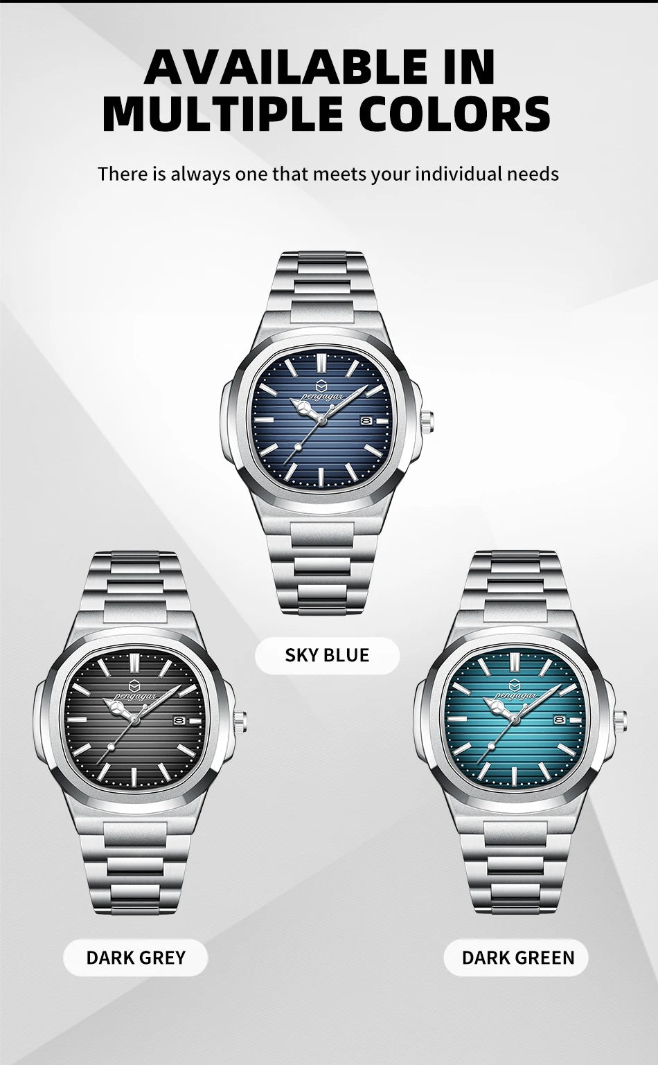 Luxury Waterproof Men’s Quartz Wristwatch with Luminous Dial - Smarsty