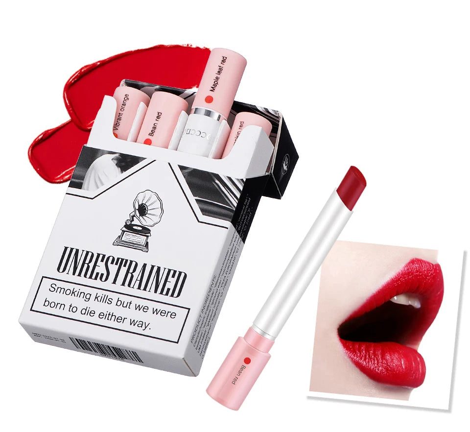Long Lasting Matte Lipstick Set Waterproof Lip Gloss - Smarsty
