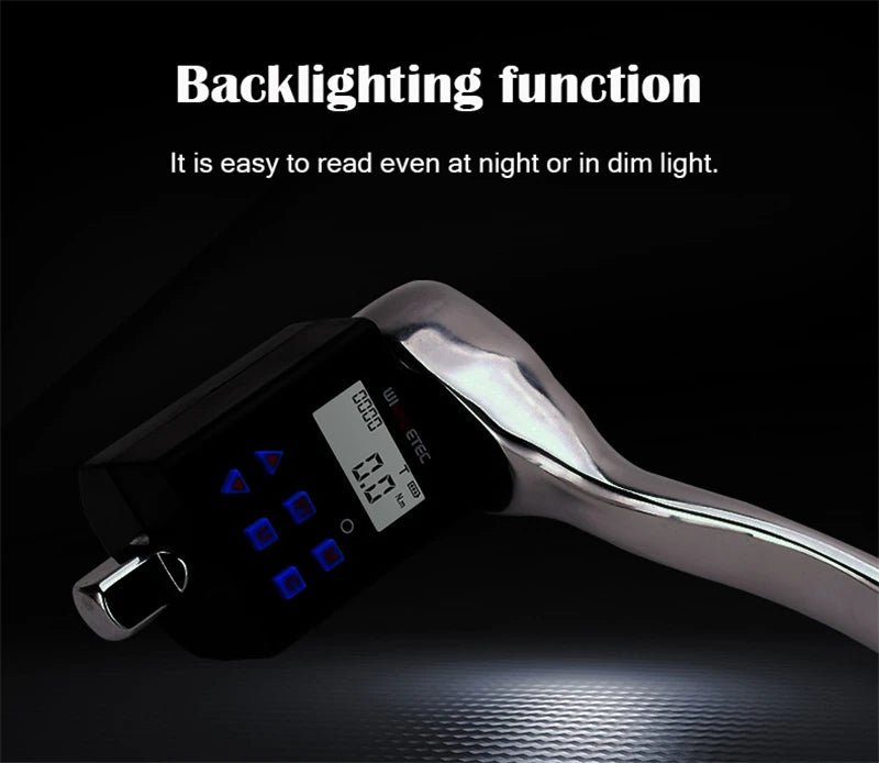 Digital Torque Meter Adjustable Professional Electronic Wrench - Smarsty