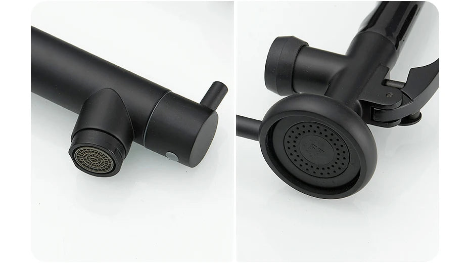 Chrome Brass Kitchen Faucet with Pull Out Spray - Smarsty