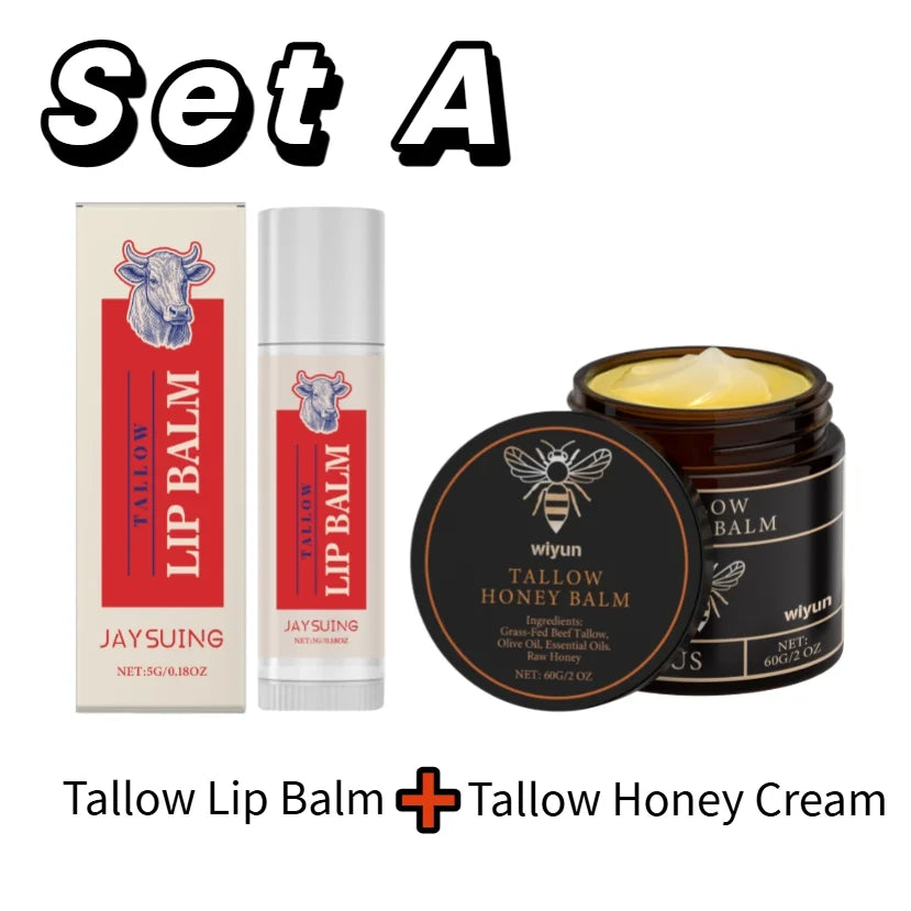 Tallow Honey Cream Hydrating Moisturizer for Elasticity - Smarsty