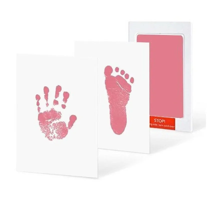 Safe Inkless Baby Handprint Kit No Touch Footprints Two Pack - Smarsty