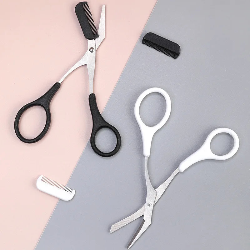 Karsyngirl Stainless Steel Eyebrow Trimmer With Comb - Smarsty