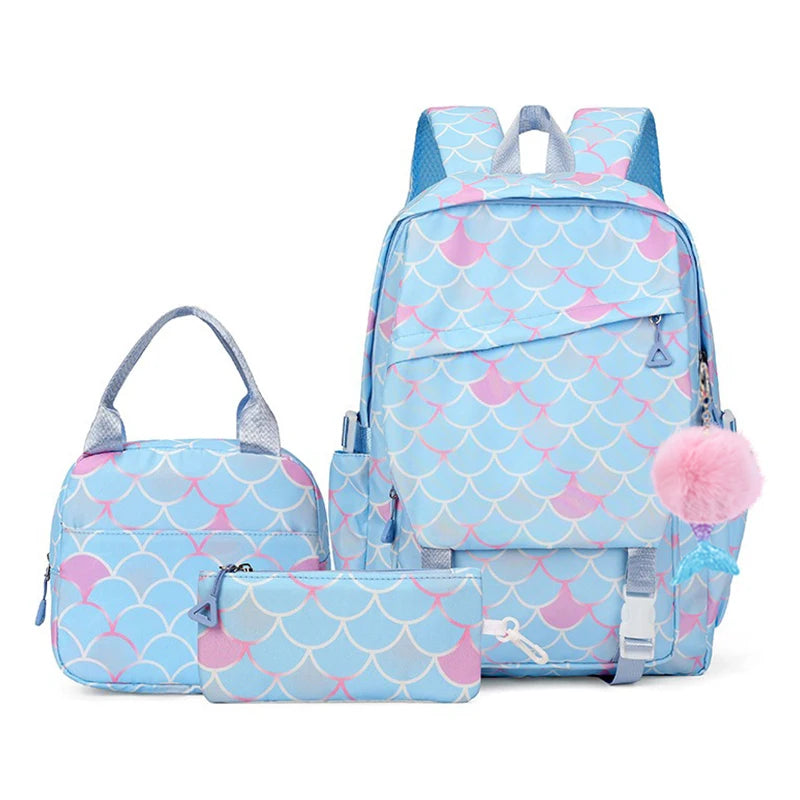 Lilo Stitch Kids Backpack Set 3 Piece Kawaii School Bags - Smarsty
