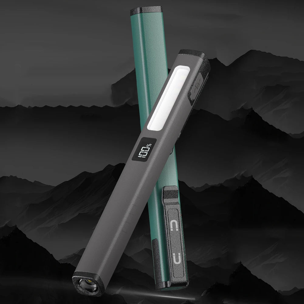 LED+SMD Mini Nursing Flashlight with Pen Clip Work Inspection Flashlight 400mAh Pocket Penlight Torch for Doctor Nurse Diagnosis